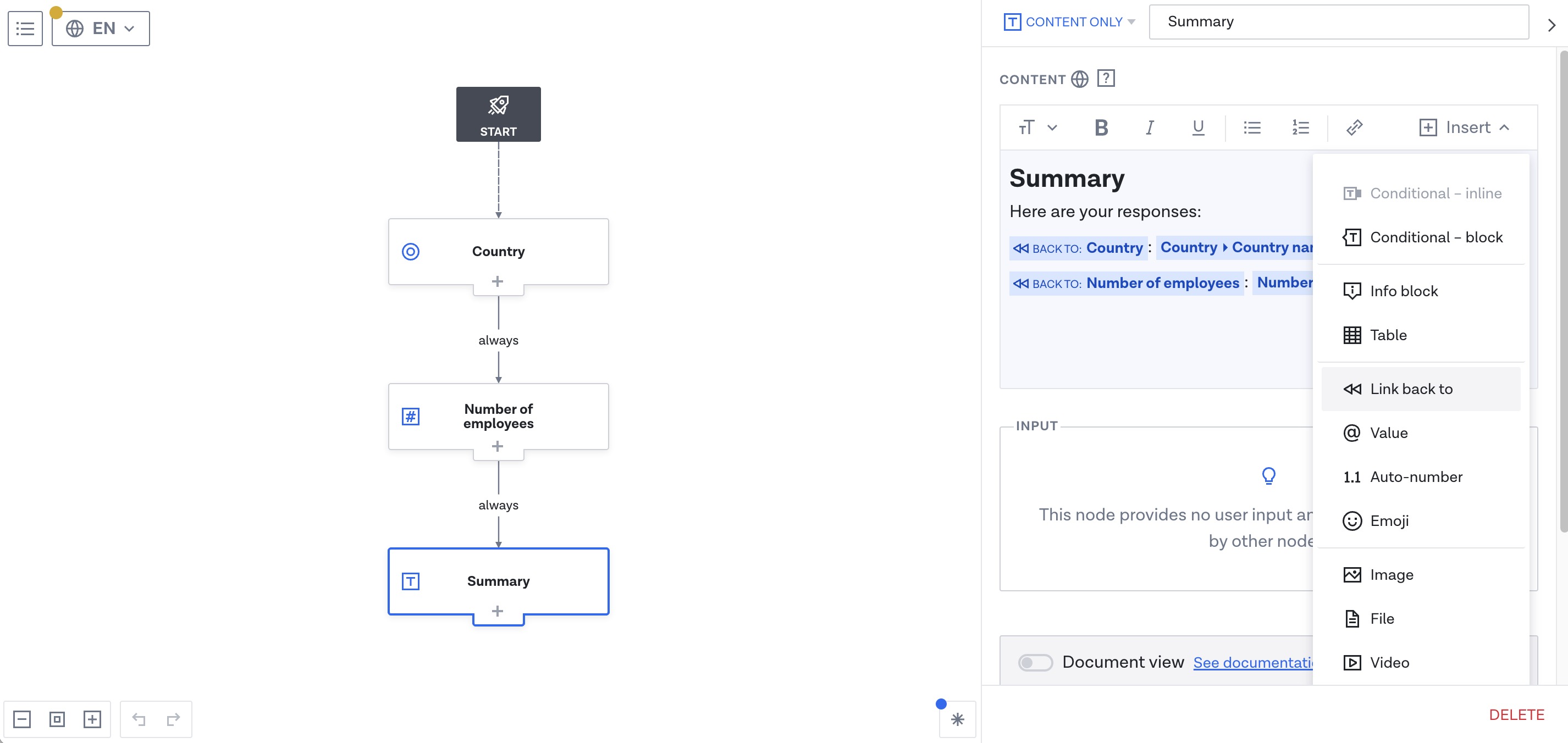 Link Back To A Previous Node – Bryter 