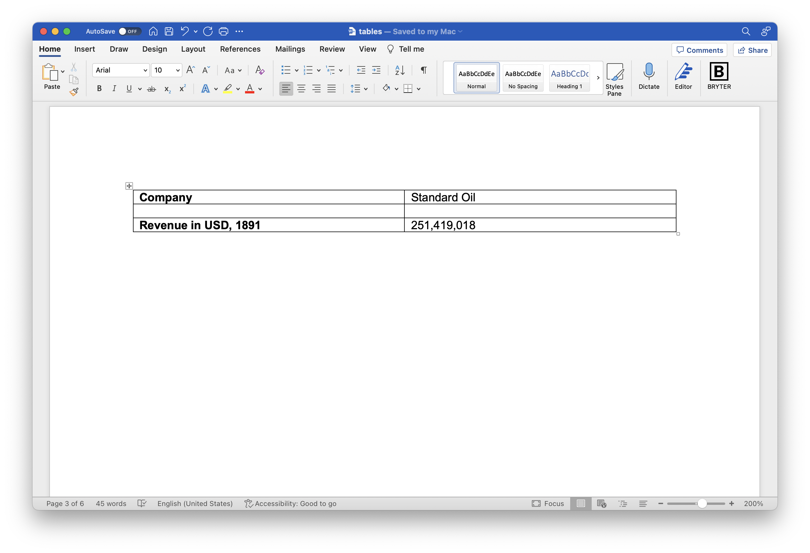 Avoid Empty Rows And Columns In A Document Table BRYTER Help Center